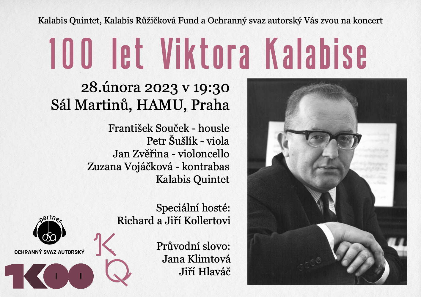 100 let Viktora Kalabise