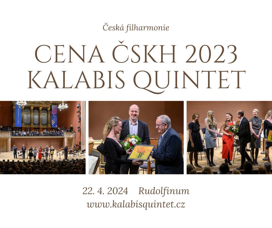 Cena ČSKH 2023 - Kalabis Quintet